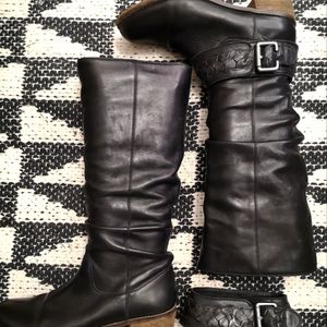 Modern Motorcycle Inspired Leather Boots